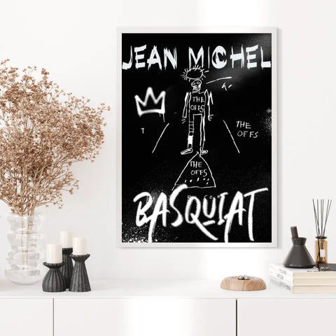 Affiche et Tableau Pop Art de Jean Michel Basquiat The Offs First Record