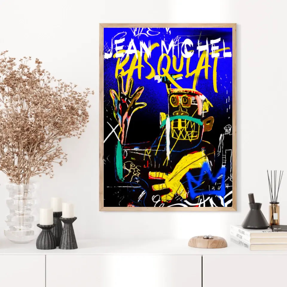 Affiche et Tableau Pop Art de Jean Michel Basquiat Monster