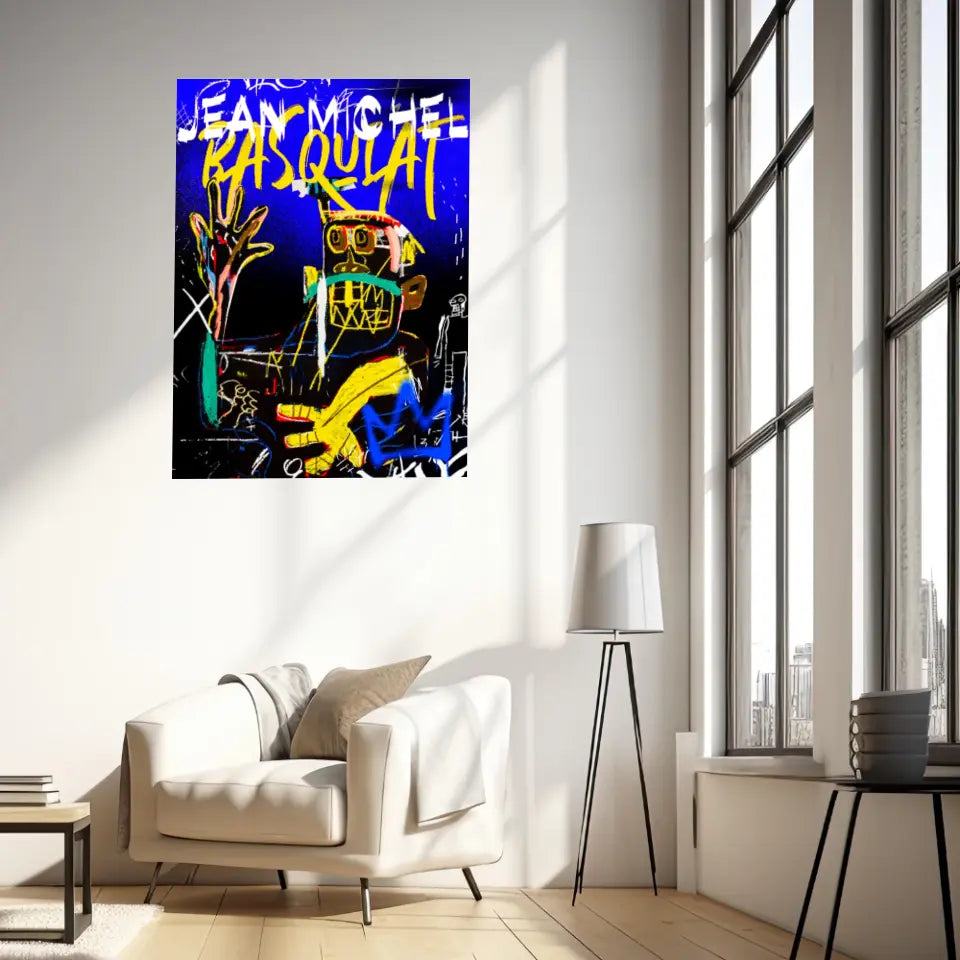 Affiche et Tableau Pop Art de Jean Michel Basquiat Monster