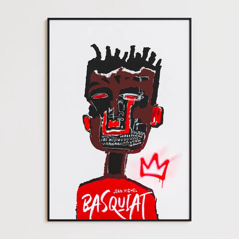 Affiche et Tableau Pop Art de Jean-Michel Basquiat Self Portrait