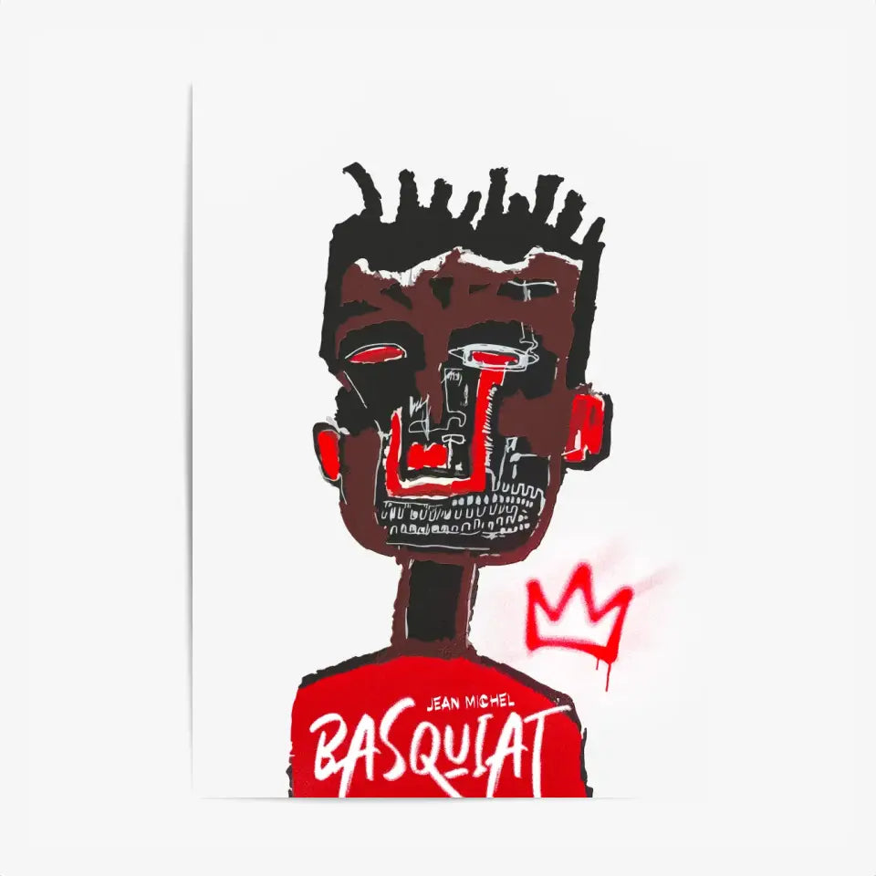 Affiche et Tableau Pop Art de Jean-Michel Basquiat Self Portrait