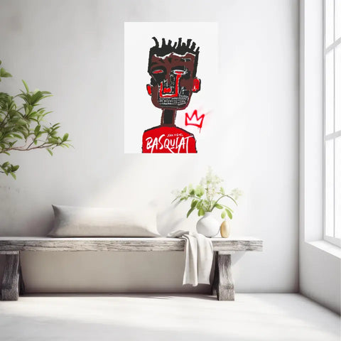 Affiche et Tableau Pop Art de Jean-Michel Basquiat Self Portrait