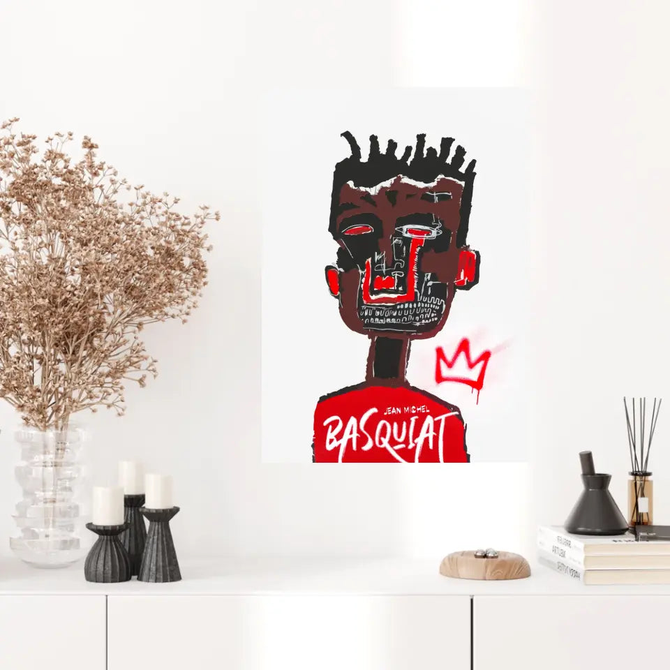 Affiche et Tableau Pop Art de Jean-Michel Basquiat Self Portrait