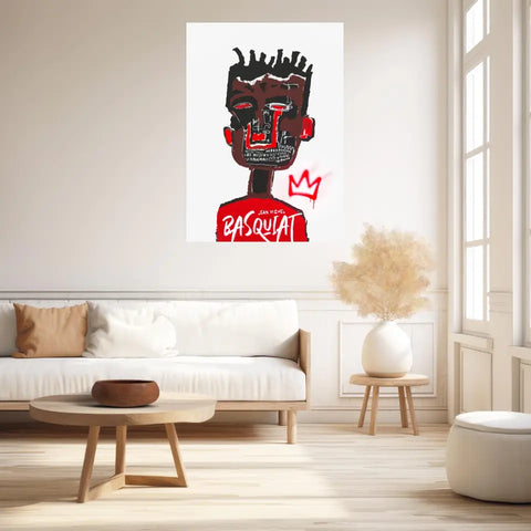 Affiche et Tableau Pop Art de Jean-Michel Basquiat Self Portrait