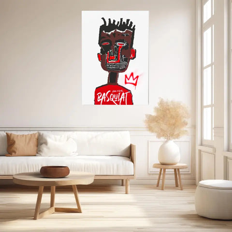 Affiche et Tableau Pop Art de Jean-Michel Basquiat Self Portrait