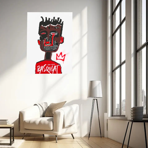 Affiche et Tableau Pop Art de Jean-Michel Basquiat Self Portrait