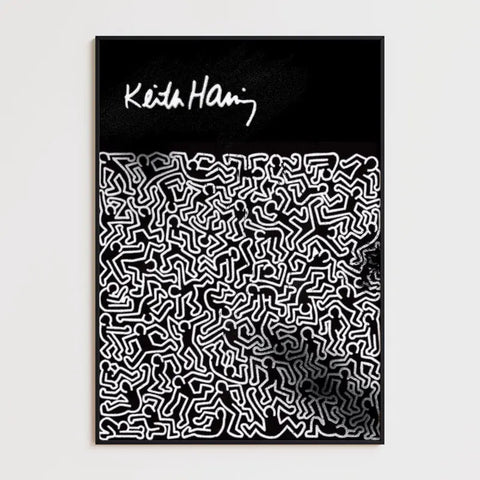 Affiche et Tableau Pop Art de Keith Haring Dance