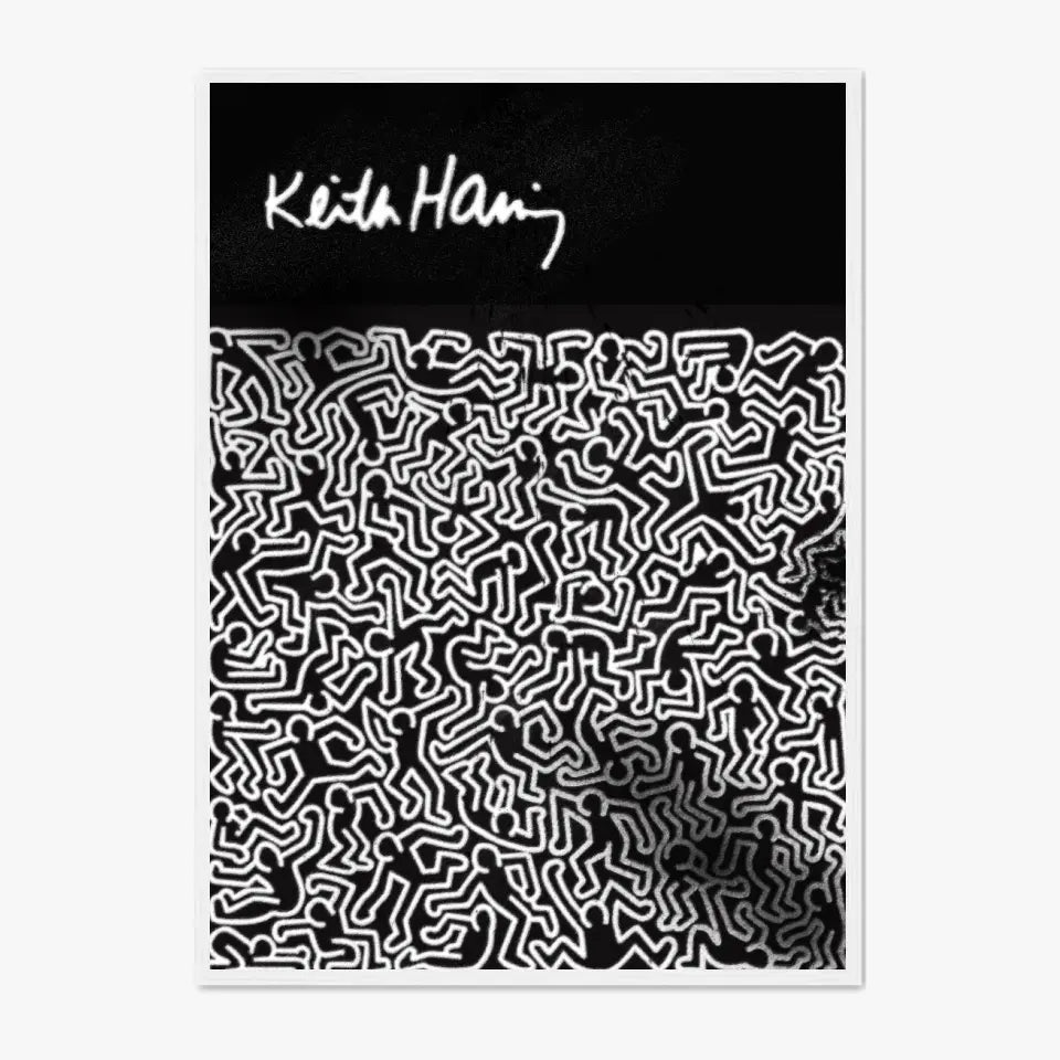 Affiche et Tableau Pop Art de Keith Haring Dance