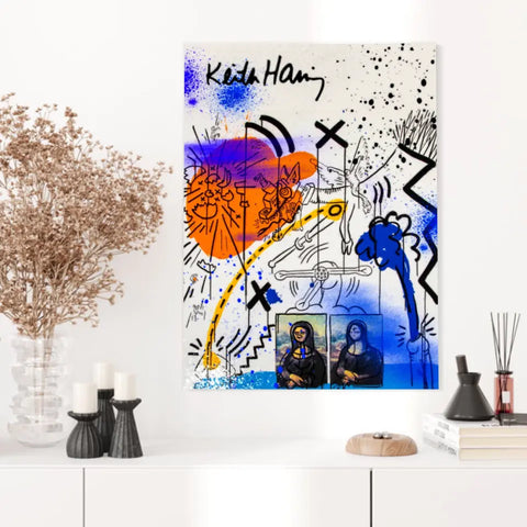 Affiche et Tableau Pop Art de Keith Haring Apocalypse 2