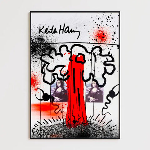 Affiche et Tableau Pop Art de Keith Haring Apocalypse 1