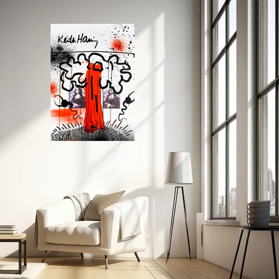 Affiche et Tableau Pop Art de Keith Haring Apocalypse 1