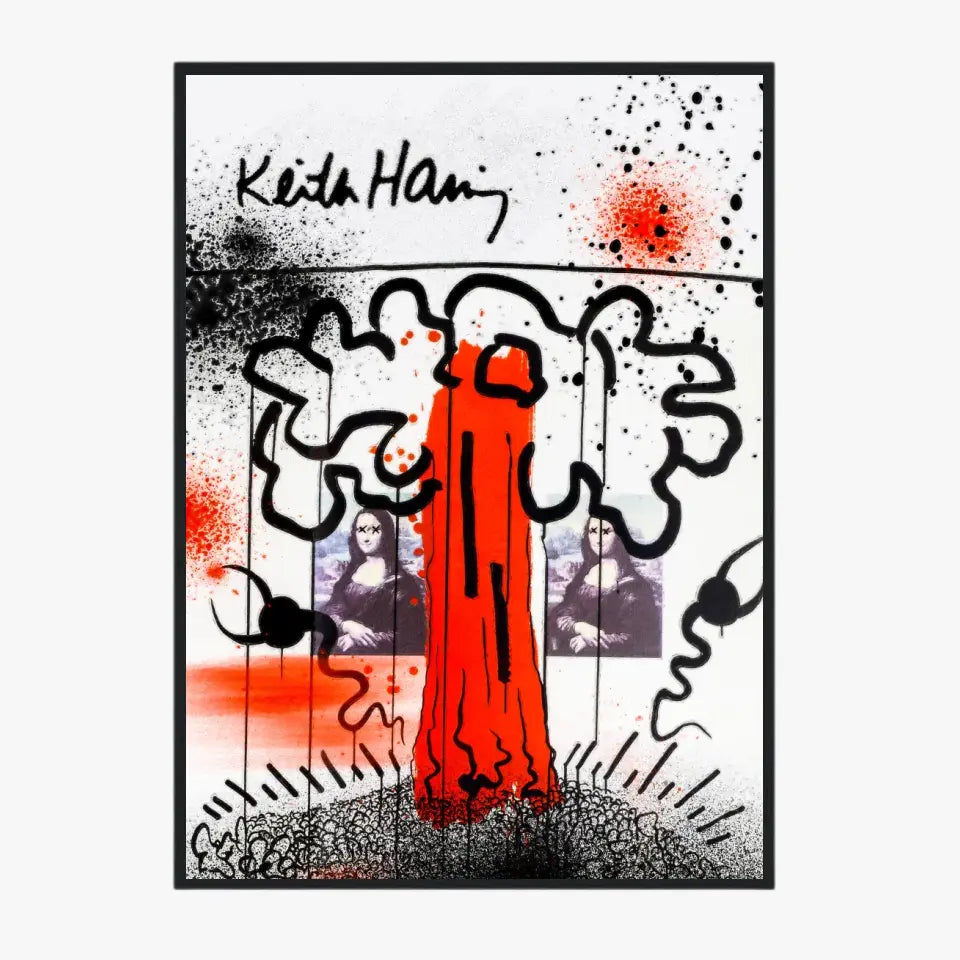 Affiche et Tableau Pop Art de Keith Haring Apocalypse 1