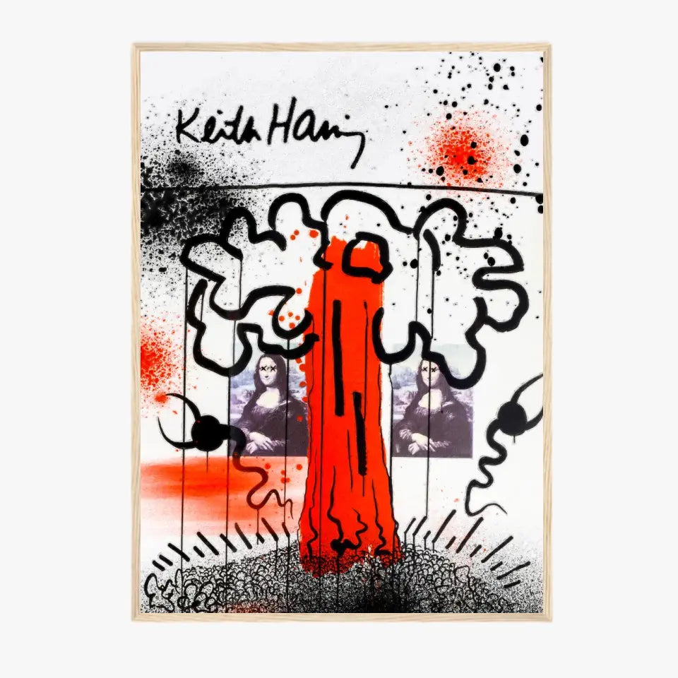 Affiche et Tableau Pop Art de Keith Haring Apocalypse 1