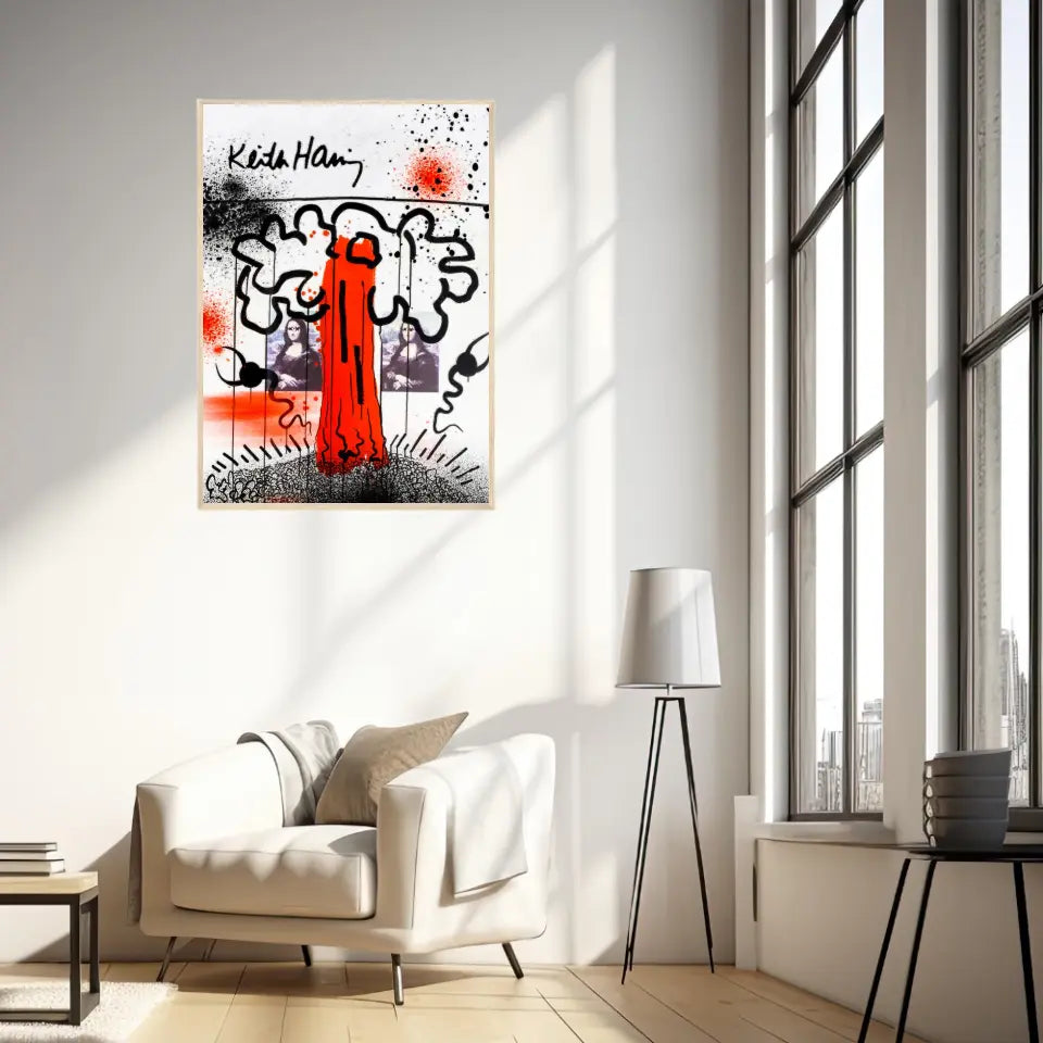 Affiche et Tableau Pop Art de Keith Haring Apocalypse 1
