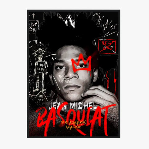 Affiche et Tableau Pop Art de Jean Michel Basquiat The Offs I am a Legend