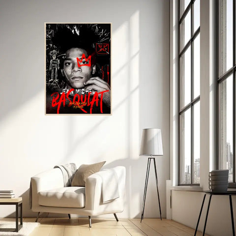 Affiche et Tableau Pop Art de Jean Michel Basquiat The Offs I am a Legend