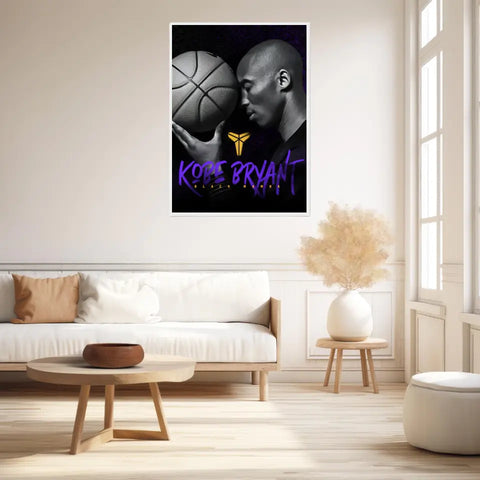 Affiche et Tableau Pop Art de Kobe Bryant Black Mamba