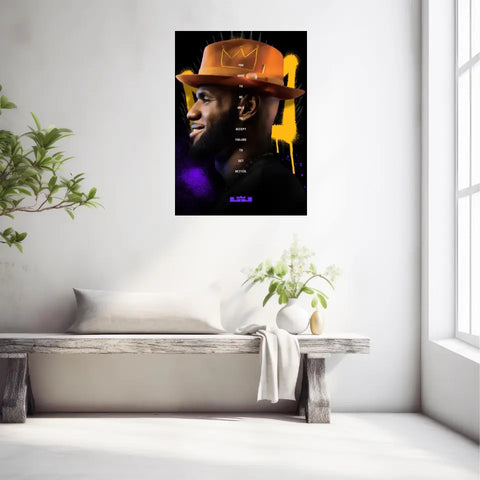 Affiche et Tableau Pop Art de Lebron King James Have To Be Able