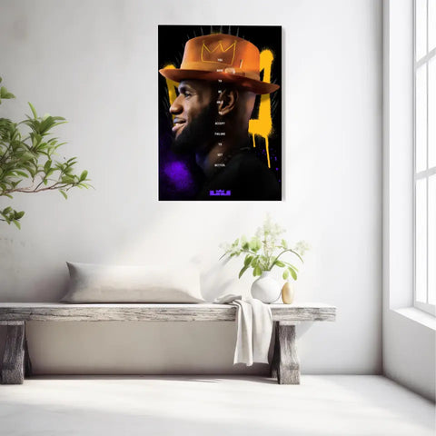 Affiche et Tableau Pop Art de Lebron King James Have To Be Able