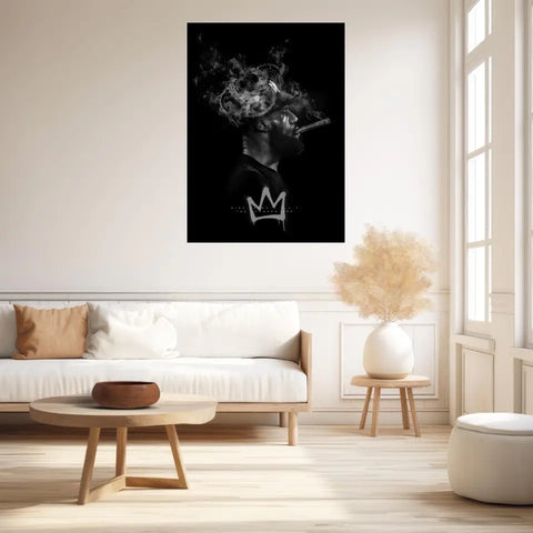 Affiche et Tableau Pop Art de Lebron King James Cigar