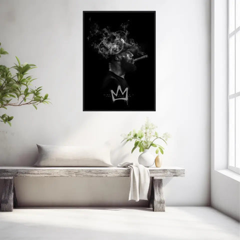 Affiche et Tableau Pop Art de Lebron King James Cigar