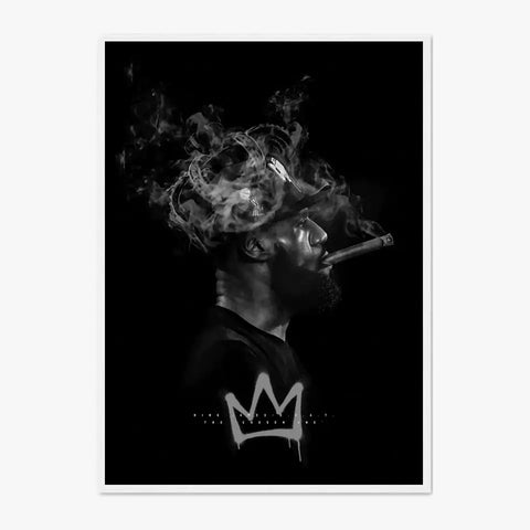 Affiche et Tableau Pop Art de Lebron King James Cigar