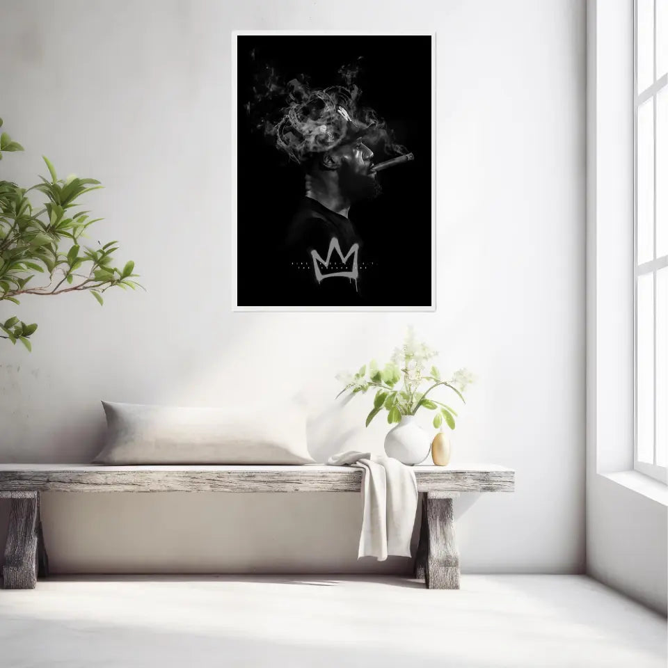 Affiche et Tableau Pop Art de Lebron King James Cigar