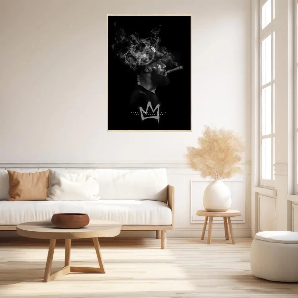 Affiche et Tableau Pop Art de Lebron King James Cigar