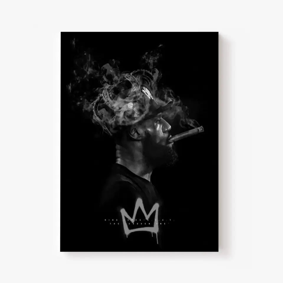Affiche et Tableau Pop Art de Lebron King James Cigar