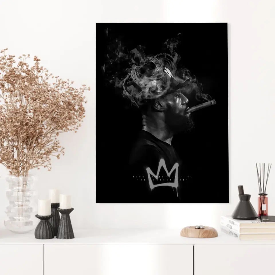 Affiche et Tableau Pop Art de Lebron King James Cigar