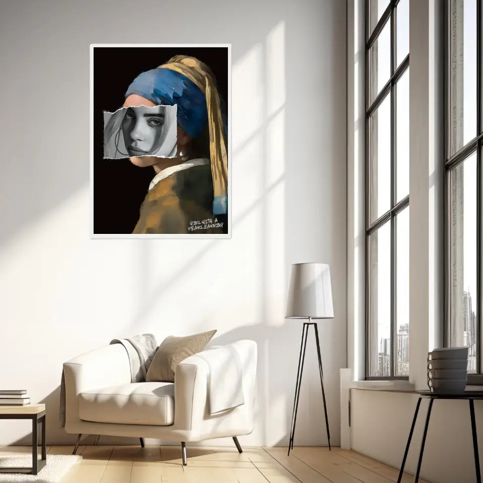 Affiche et Tableau Pop Art Girl with a Pearl Earring