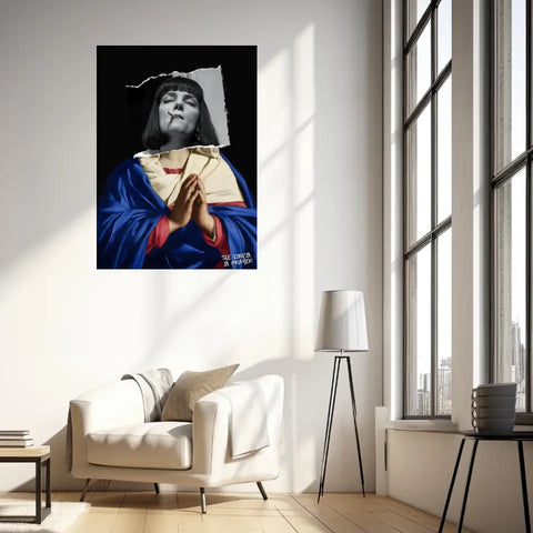 Affiche et Tableau Pop Art The Virgin In Prayer