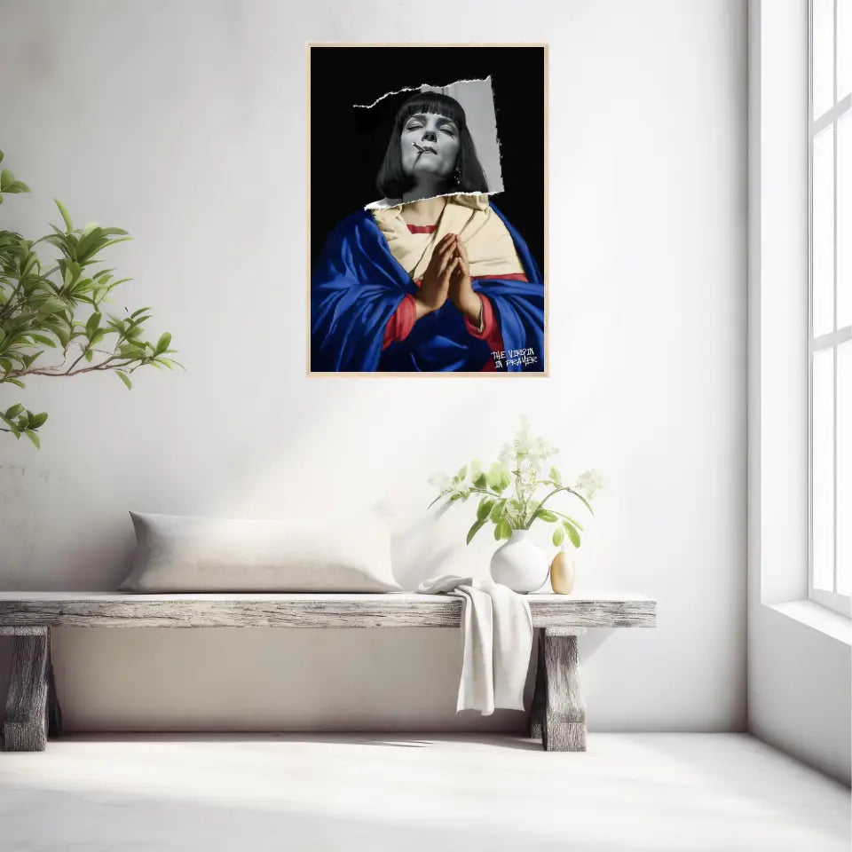 Affiche et Tableau Pop Art The Virgin In Prayer