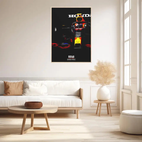 Affiche ou Tableau Red Bull RB16B Sergio Pérez Formule 1