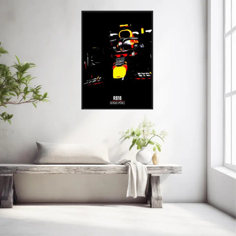 Affiche ou Tableau Red Bull RB18 Sergio Pérez Formule 1