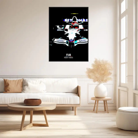 Affiche ou Tableau BMW Sauber F1.08 Robert Kubica Formule 1