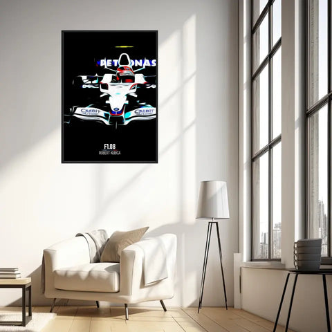 Affiche ou Tableau BMW Sauber F1.08 Robert Kubica Formule 1