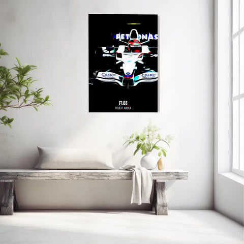 Affiche ou Tableau BMW Sauber F1.08 Robert Kubica Formule 1