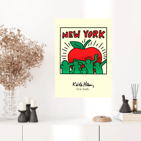 Affiche et Tableau Moderne Keith Haring New York