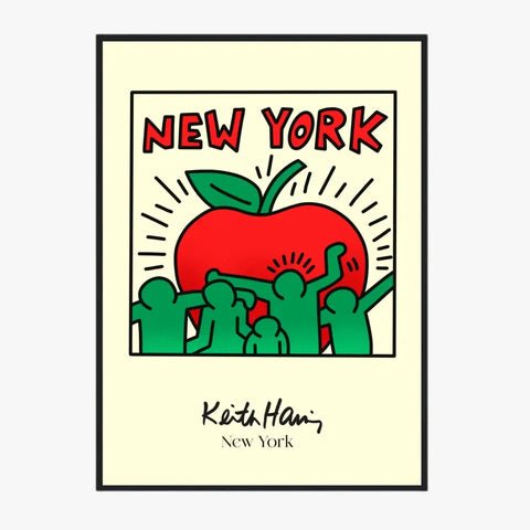 Affiche et Tableau Moderne Keith Haring New York