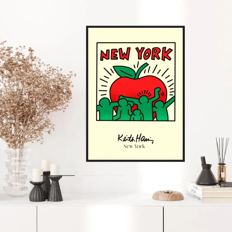 Affiche et Tableau Moderne Keith Haring New York