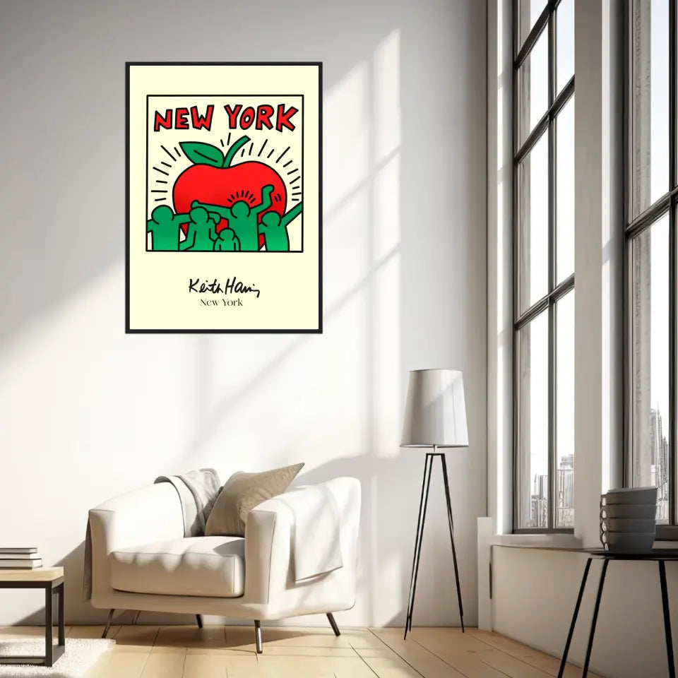 Affiche et Tableau Moderne Keith Haring New York