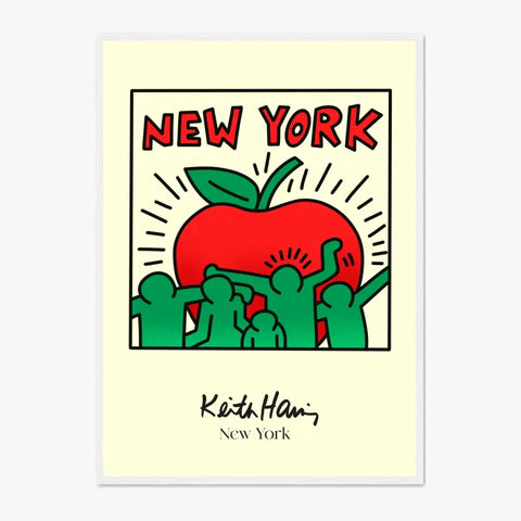 Affiche et Tableau Moderne Keith Haring New York