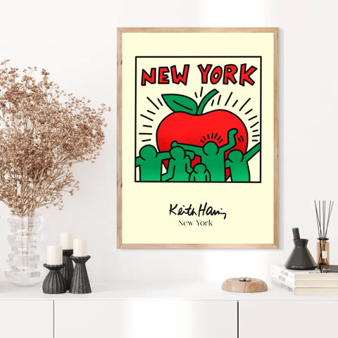 Affiche et Tableau Moderne Keith Haring New York