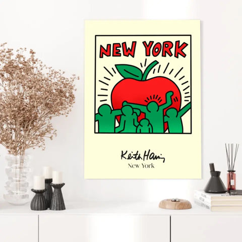 Affiche et Tableau Moderne Keith Haring New York