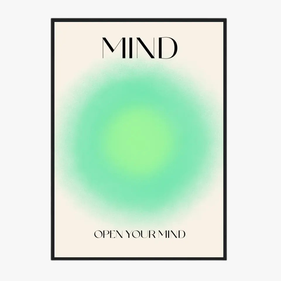 Affiche et Tableau Moderne Positive Open Your Mind