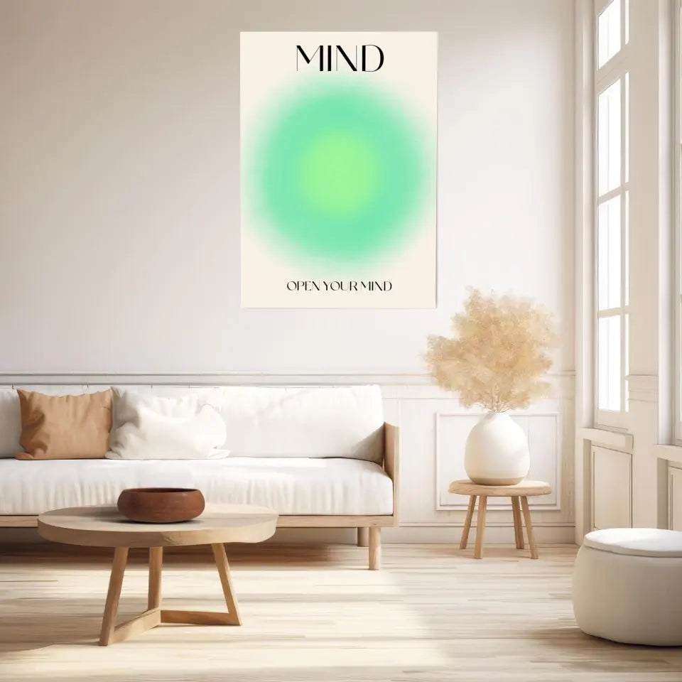 Affiche et Tableau Moderne Positive Open Your Mind