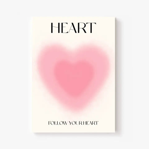 Affiche et Tableau Moderne Positive Follow Your Heart