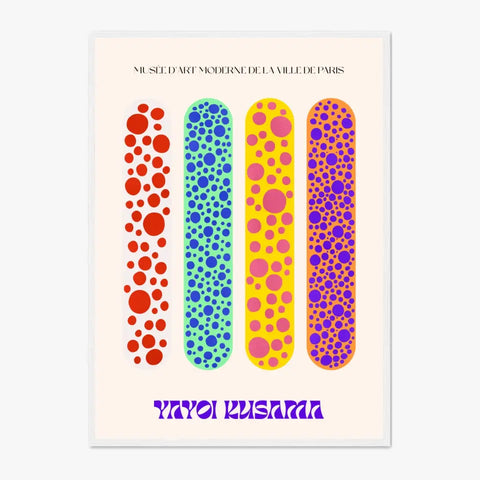 Affiche et Tableau Moderne Yayoi Kusama Skateboards