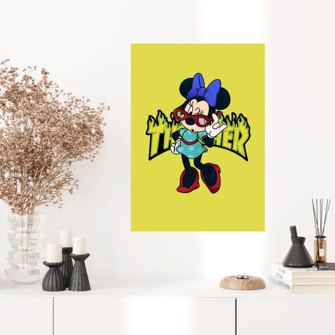 Affiche et Tableau Moderne Thrasher Minnie